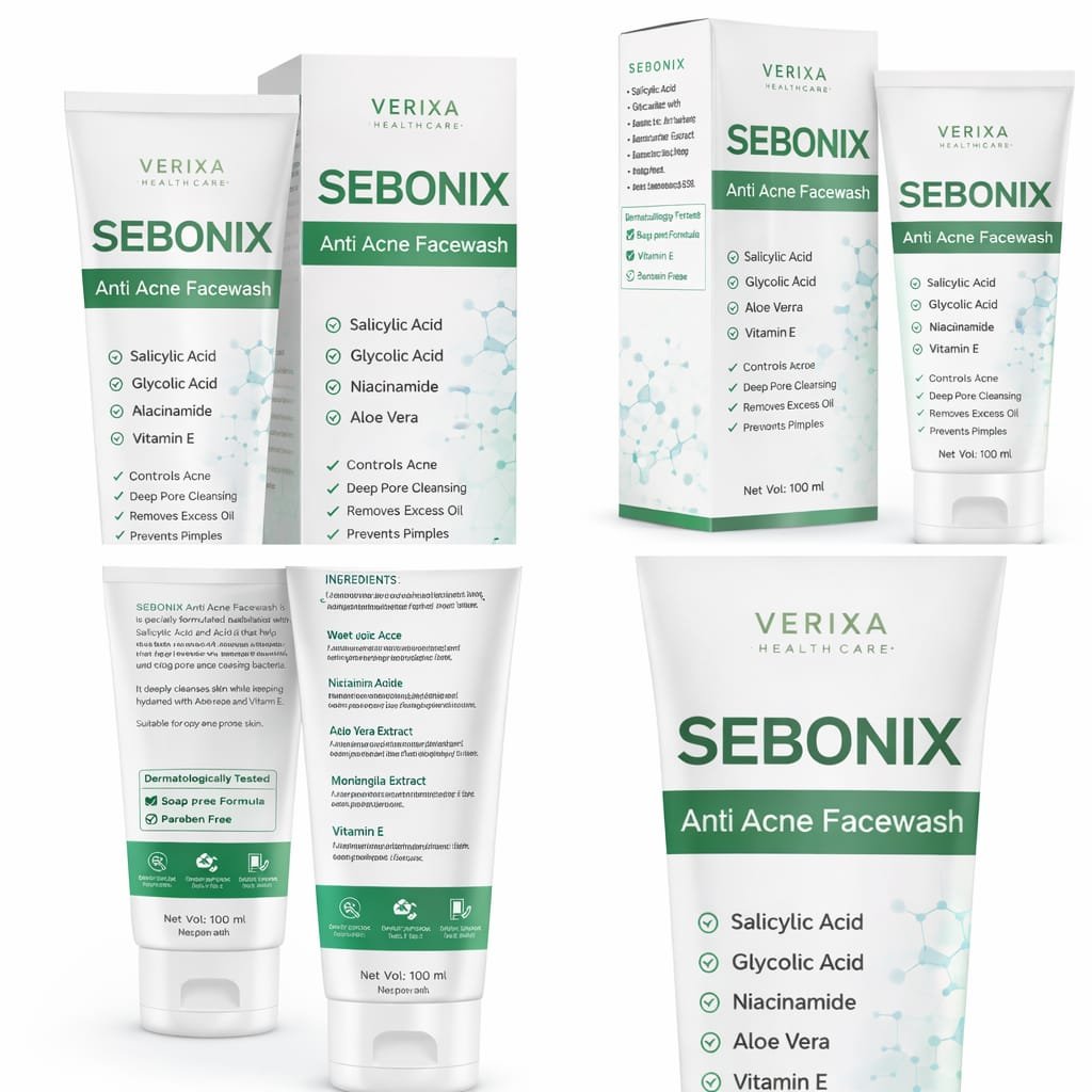 SEBONIX ACNE & GLOW FACEWASH